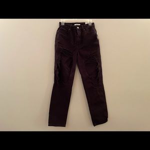 Black Ripped Jeans